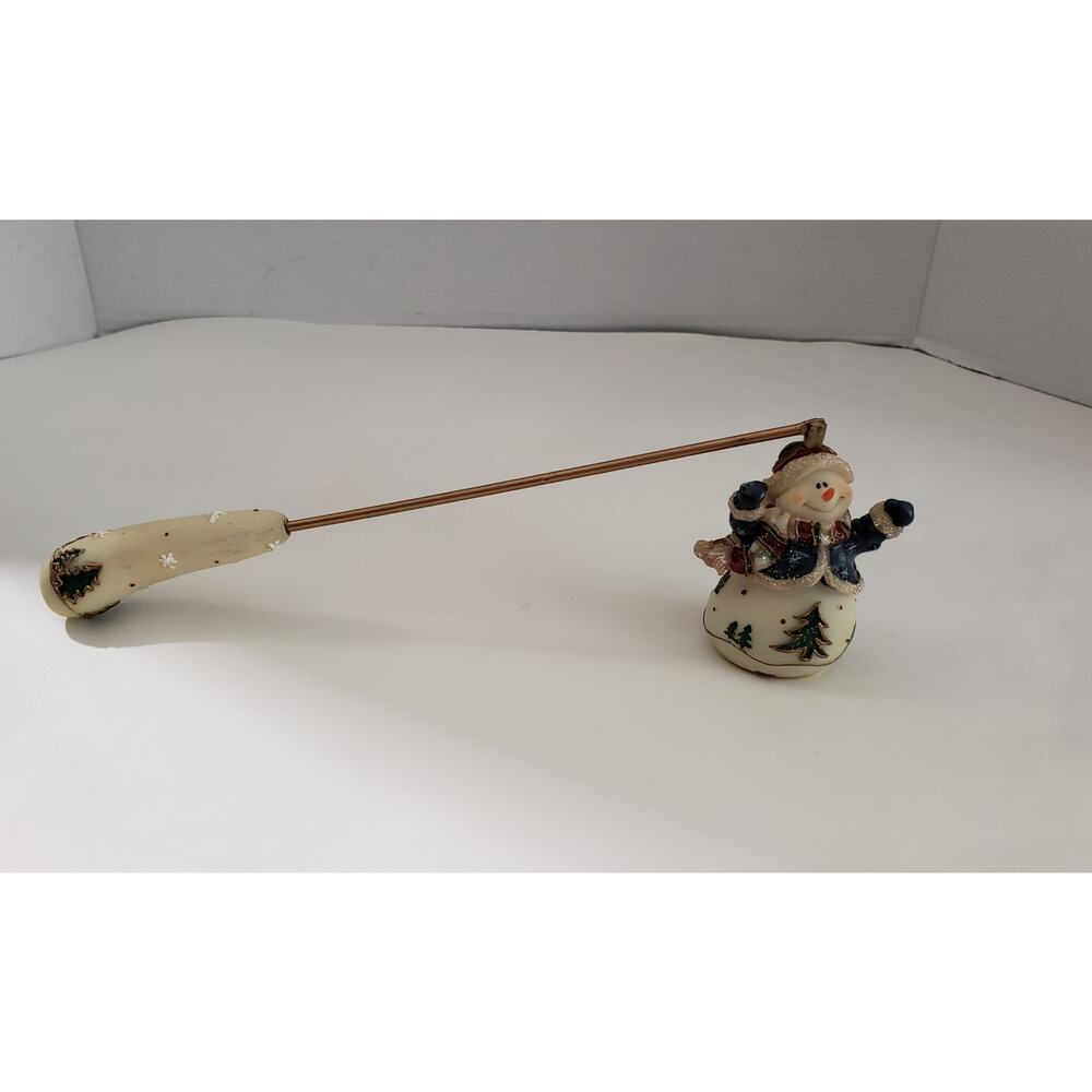 Home Interiors Snowman Candle Snuffer Winter & Christmas Themed